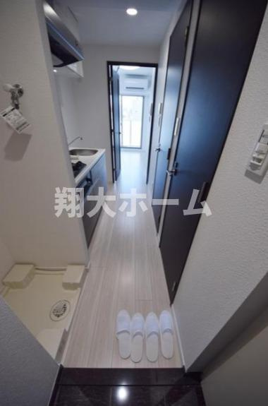 スカイコートパレス三ノ輪の玄関