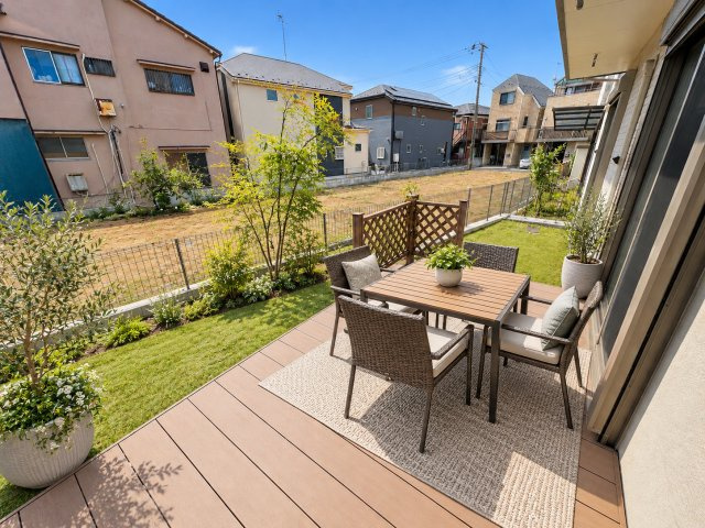 江戸川区北小岩8丁目戸建ての庭|※CGホームステージング画像です。家具・小物等は実際には設置されていません。