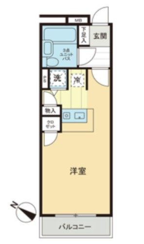 ローズガーデン36番館の間取り