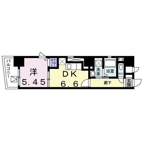 セント・ヒルズの間取り|間取りです。