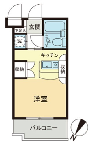 ローズガーデン36番館の間取り