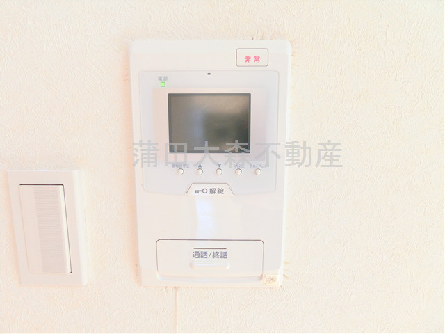 ルーブル大鳥居参番館の設備|TVモニター付オートロック　インターホン