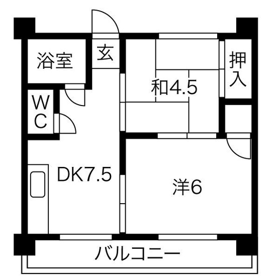 【間取り】 | メゾンさくら