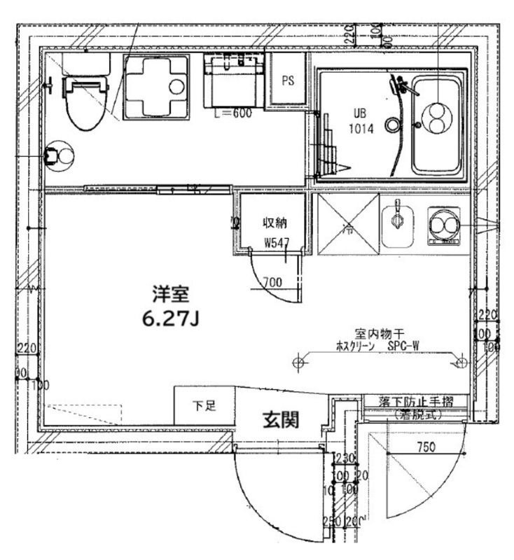 セレッソコート北上野の間取り|間取りです。