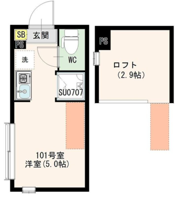 アイオライトの間取り
