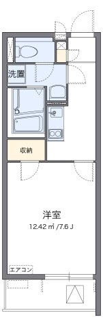 クレイノ山栄ハイツの間取り|代表的な間取のため実際の間取とは異なる場合があります