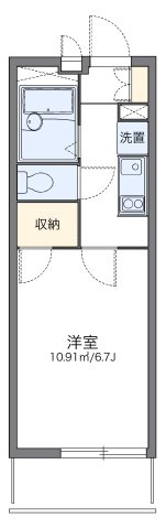 レオパレスグランシャリオの間取り