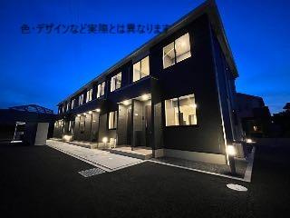 東松山市元宿（高坂駅徒歩２分）アパート新築工事の外観|同型タイプ