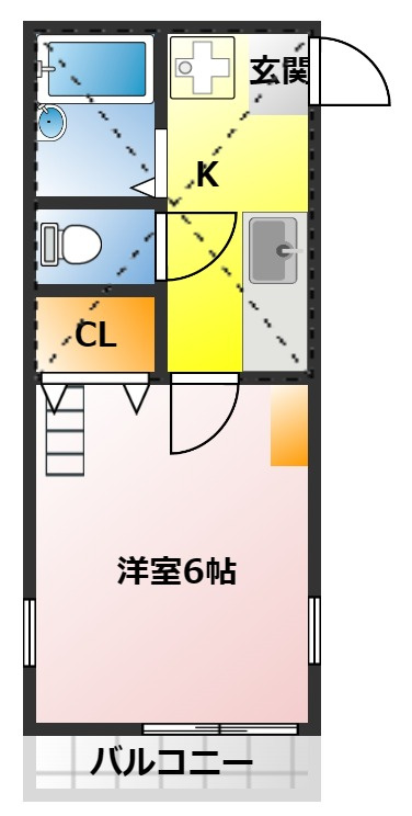 ISLAND　COLONYの間取り