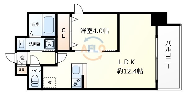 Alivis北梅田の間取り|Alivis北梅田　間取り