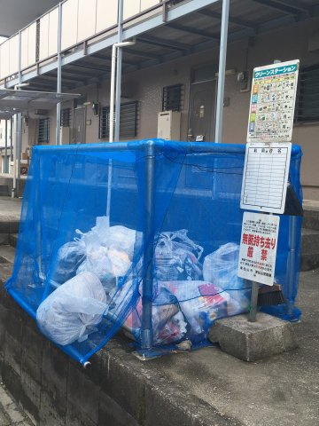 パークメゾンのその他共用部分|敷地内ゴミ置き場