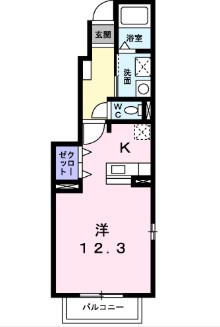 アルタ・スタジョーネBの間取り