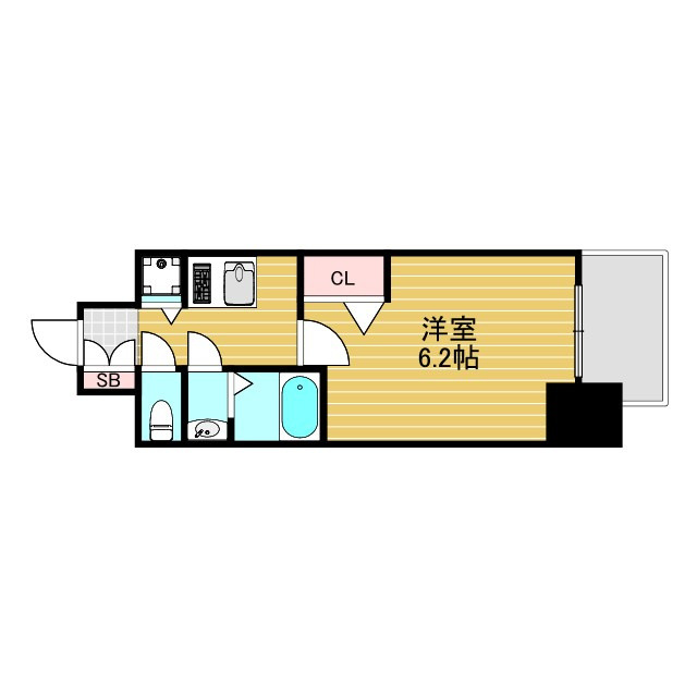 プレサンス東三国駅前グランクラスの間取り