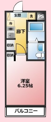 アッソルッソの間取り