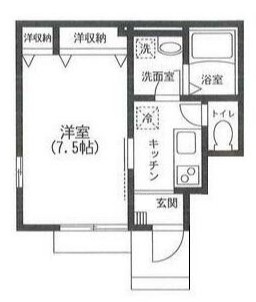 メゾンプリムールの間取り