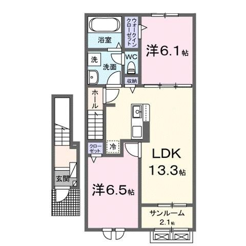 プロローグ新旭の間取り
