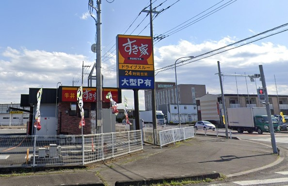 矢板市一棟アパートの周辺