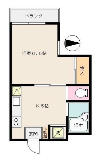 メゾンエクレールの間取り