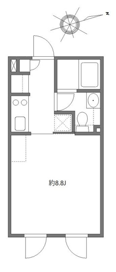 【間取り】 | アレーロ高円寺