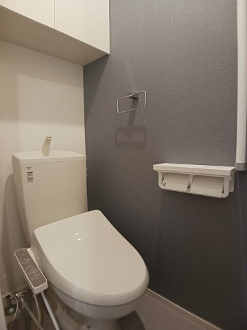ホワイトタウンＢのトイレ|トイレもきれいです