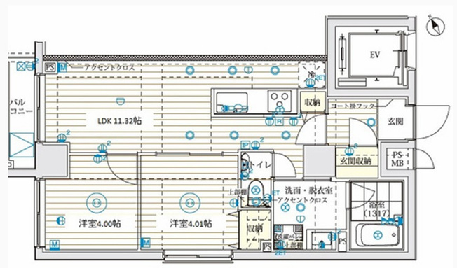 【間取り】 | BCITY高田馬場alivie