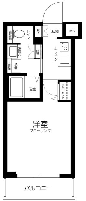 トーシンフェニックス吉祥寺弐番館の間取り