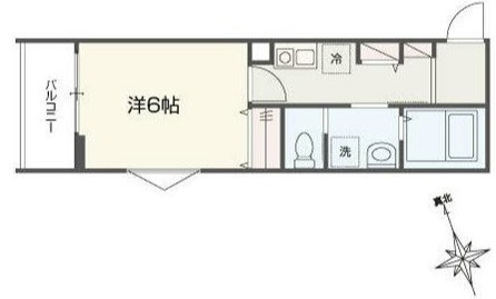 MELLAS志木の間取り
