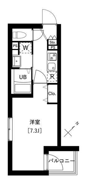 Ｌａ　Ｄｏｕｃｅｕｒ武蔵小山の間取り