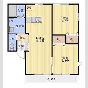 マジェスティーCの間取り