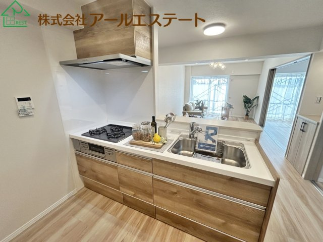 マンハイム加古川　　山陽電鉄「別府駅」徒歩7分のキッチン