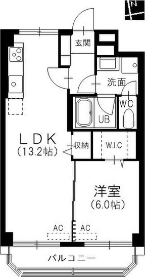 【間取り】 | ハイライク栄ハイツ
