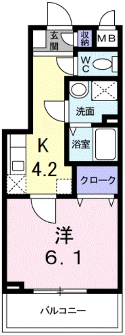 ラヴィアンオランジュの間取り