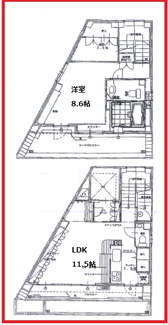 【間取り】 | フォンテン・ヴィラ