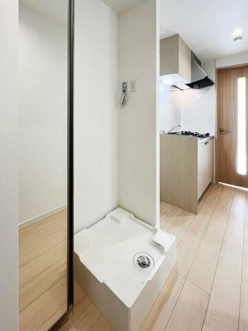ファミール草加の洗面所