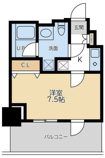 ドゥーエ幡ヶ谷の間取り