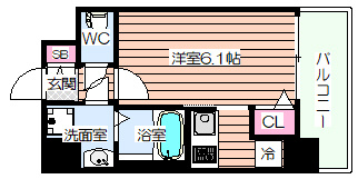 【間取り】 | ワールドアイ大阪ベイサイドCREST TAPP