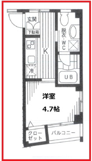 【間取り】 | ベルドリームⅡ