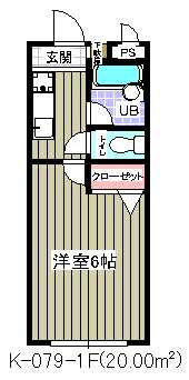 フロレセールⅡの間取り