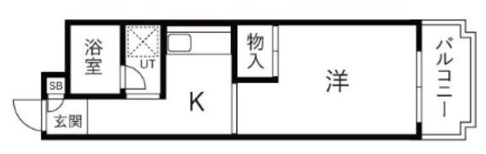プラザ上北沢の間取り