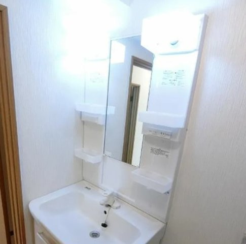 クロノス高尾Southの洗面所