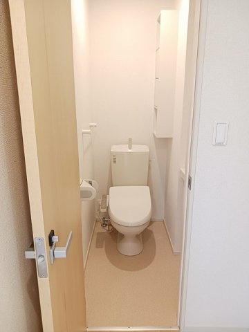 アンジュ・Ｋのトイレ|落ち着いたトイレです