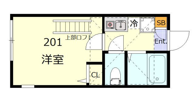 コートハウス弘明寺Ａ棟の間取り