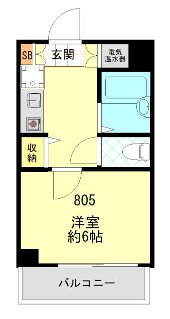 ＧＳハイム山下町の間取り