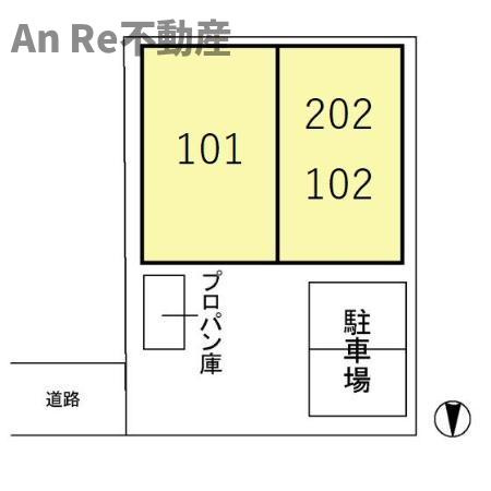アネックスの区画図