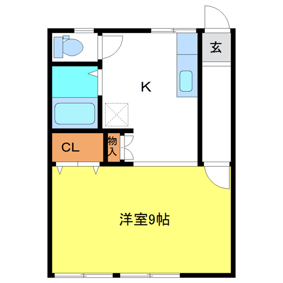【間取り】 | ワンデーハウスA棟