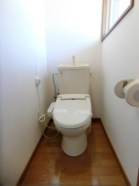 ワンデーハウスA棟のトイレ