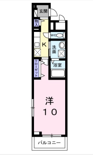 【間取り】 | アイルヴィラＫ
