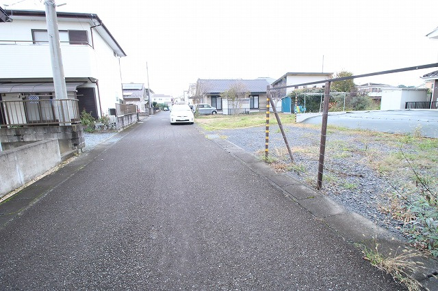 《分譲地》筑西市幸町３丁目　全2区画　の前面道路含む現地写真|2026年10月撮影