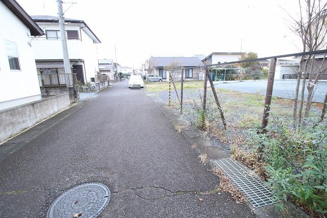 《分譲地》筑西市幸町３丁目　全2区画　の前面道路含む現地写真|2026年10月撮影