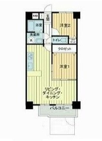 【間取り】 | レーベンハイム常盤台 | 間取りです。